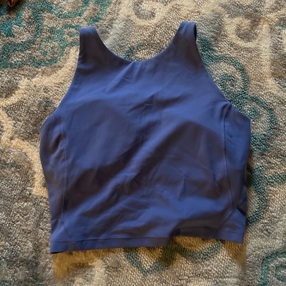 LULULEMON align train tank racerback, cropped, padded